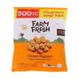 Farm Fresh Frozen Chicken Popcorn Value Pack 500g
