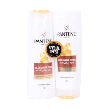 	Pantene Miracles Damage Repair Shampoo 375ml + Conditioner 360ml