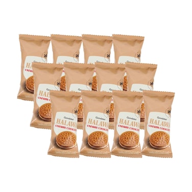 Gandour Halawa Cream Cookies 38g x 12