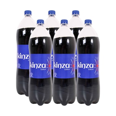 Kinza Cola Carbonated Drink 2lx6 Pieces