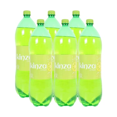 Kinza Citrus Carbonated Drink 2lx6 Pieces