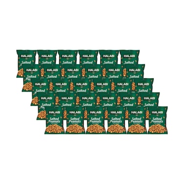 Halabi Salted Peanuts 12g x 30