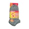 Outdoor Cotton Rich Girls Trainer Socks 5 Pairs Set Assorted
