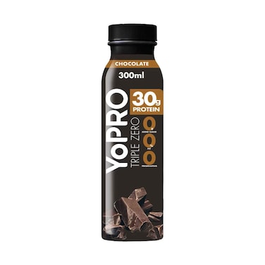 YoPRO High Protein Chocolate Milk Drink, Zero Fat, 300ml