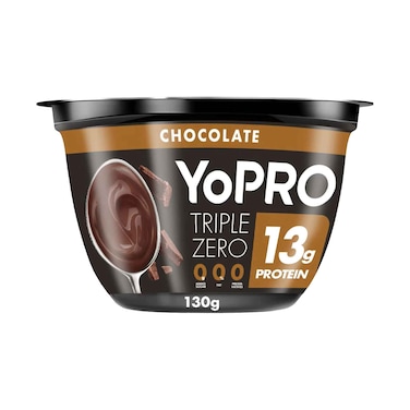 YoPRO High Protein Chocolate Pudding, Zero Fat Milk, 130g