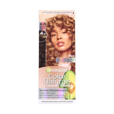 Garnier Color Naturals Cr&egrave;me Hair Color 6.31 Light Golden Dark Blonde with Avocado Oil