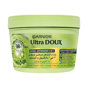 Garnier Ultra Doux Hydra Refresh 3-in-1 Hair Mask 390ml