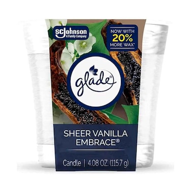 Glade Vanilla Scented Candle 115g