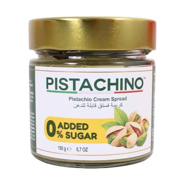 Pistachino Pistachio Cream No Added Sugar 190g
