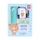 Deli Cute Bear Student Stationery With Pencil Rotary Sharpener, Erasers &amp; Pencils Set