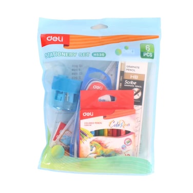 Deli Stationery 6 Pieces Set
