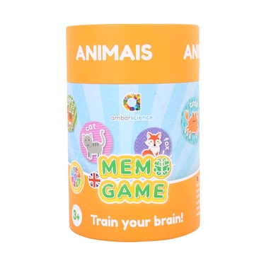 Ambar Science Brain Training Memory Game Animals Edition