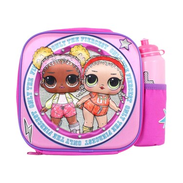 Stor Character Lunch Bag With Water Bottle Assorted