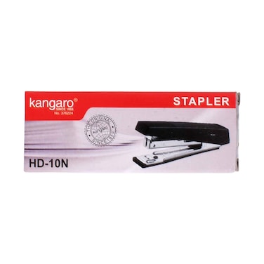 Kangaro HD-10N Metal Desktop Stapler - Black