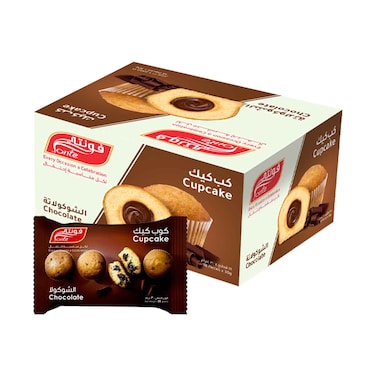 Fonte Chocolate Cup Cake 30gx18 Pieces