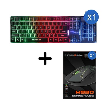 Platinum Gaming Keyboard K9300 + Gaming Mouse M930