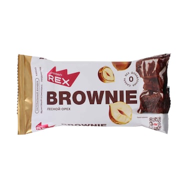Rex Hazelnut Brownie Protein Cake 50g