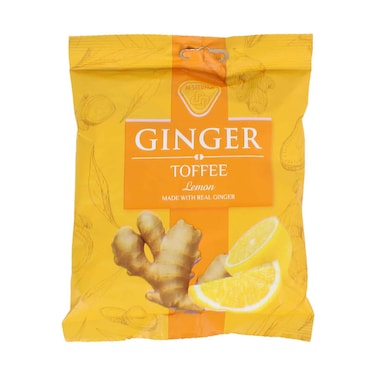 Al Seedawi Ginger Toffee Lemon Candy With Real Ginger 150g