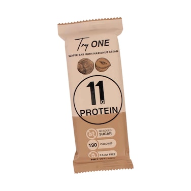 Try One Protein Wafer Hazelnut 45g