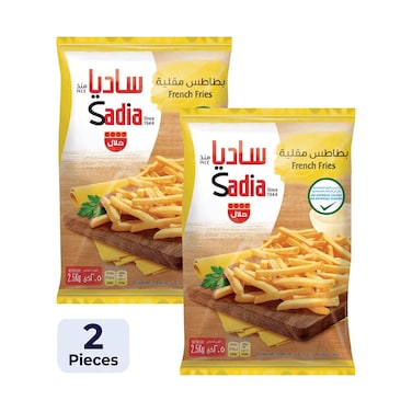 بطاطس ساديا المقلية ٢٫٥ كجم × قطعتين
