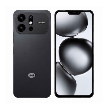 Itel A100Cs mobile phone 3GB RAM 128GB Storage Natural black