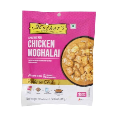 Mother's Recipe Ready To Cook Chicken Moghalai Spice Mix 80g