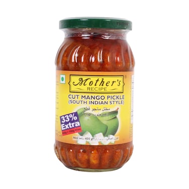 Mother's Recipe Cut Mango Pickle South Indian Style 400g