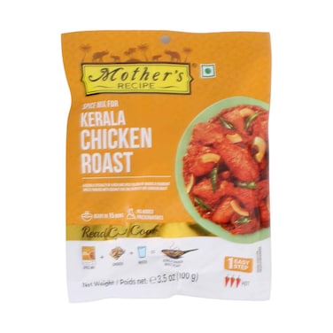 Mother's Recipe Ready To Cook Kerala Chicken Roast Spice Mix 100g