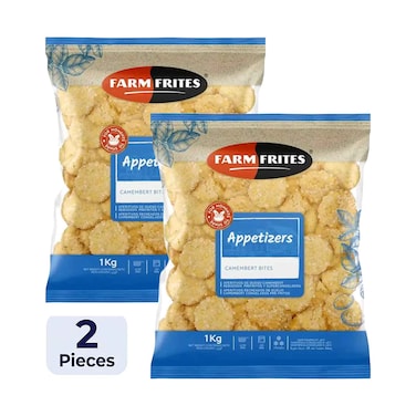 Farm Frites Camembert Bites 1Kgx2 Pieces