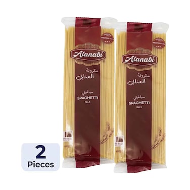 Al Anabi Spaghetti No.5 400gx2 Pieces