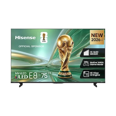 Hisense Smart TV 75 Inch Mini LED 75E8S