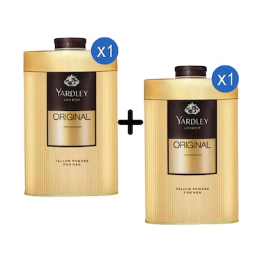 Yardley Original Talc Body Powder 150g + 1 Piece