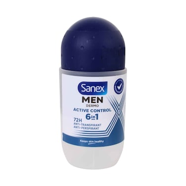 Sanex Men Dermo Active Control 6-in-1 Anti-Perspirant Roll-On 50ml