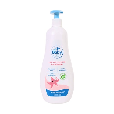 Carrefour Baby Shower Cream 95% Natural Origin 750ml