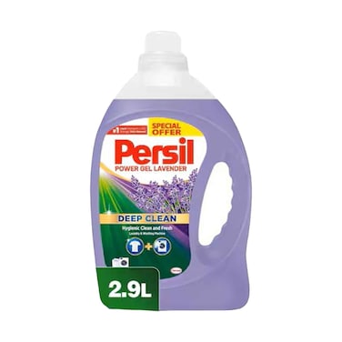 Persil Power Gel Lavender Laundry Detergent 2.9L