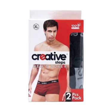 Creative Men's Boxer 2 Pieces Set - XL