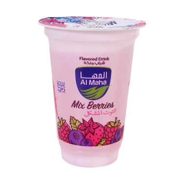 Al Maha Mixed Berries Flavoured Milk Drink 180ml