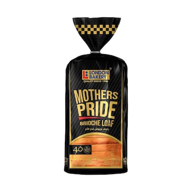 London Bakery Mother's Pride Brioche Loaf Premium Sliced Bread 550g