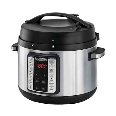 Black + Decker EZ Smart Steam Pot 9in1 Electric Pressure Cooker PCP1010-B5 10L