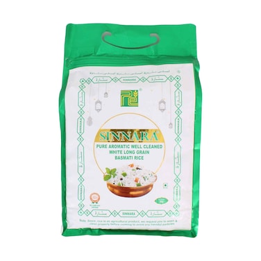 Sinnara Premium Aromatic White Long Grain Basmati Rice 2kg