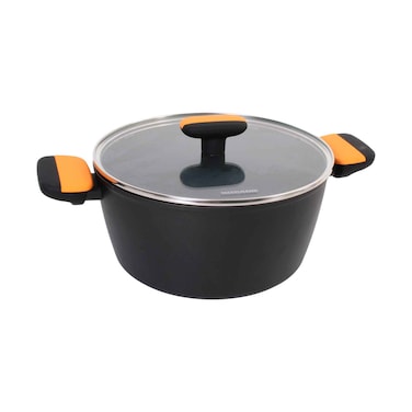 Fackelmann Soft Collection Non Stick Casserole With Lid 24cm