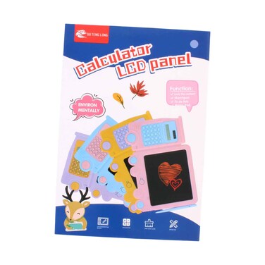 Expert Calculator - LCD Writing Tablet Assorted Color CF-43563