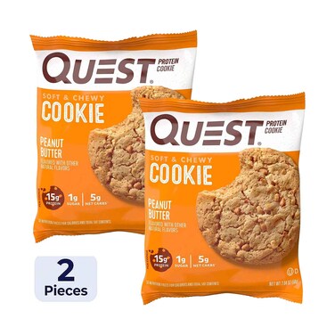 Quest Nutrition Protein Cookie Peanut Butter 59gx2 Pieces