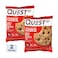 Quest Nutrition Protein Cookies Chocolate Chip And Peanut Butter 59gx2 Pieces