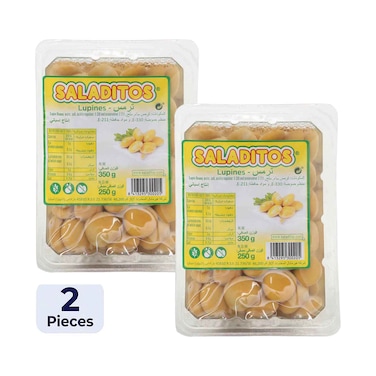 Saladitos Lupines Pack 350gx2 Pieces