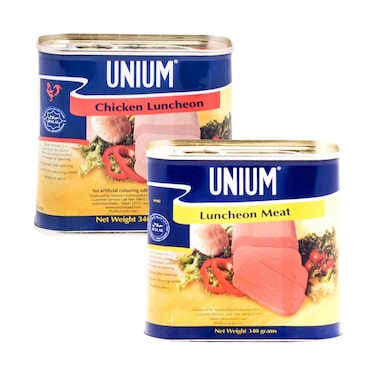 Unium Chicken Luncheon Meat 340g &amp; Luncheon Mixed Meat 340g