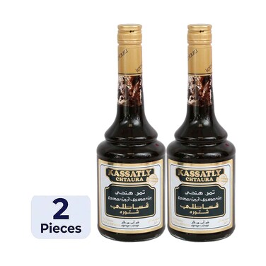 Kassatly Chtaura Tamarind Syrup 600mlx2 Pieces