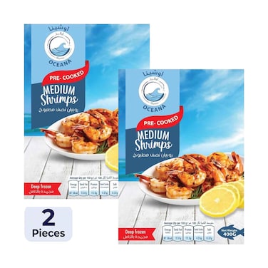Oceana Medium Shrimps 400gx2 Pieces