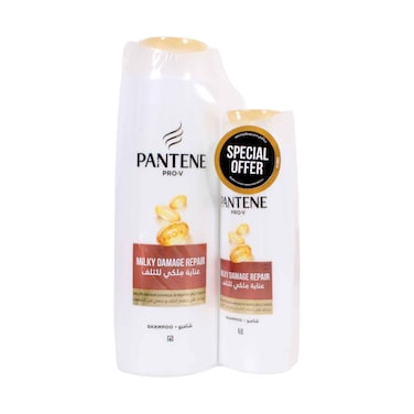 Pantene Milky Damage Repair Hair Shampoo 375+190