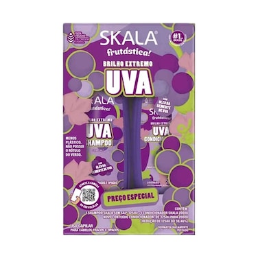 Skala Grape Shampoo &amp; Conditioner Kit 650ml